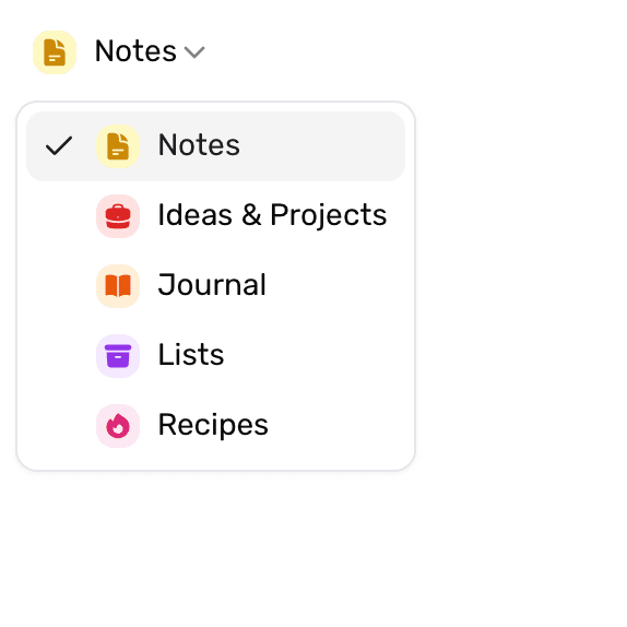 Illustration showing notes being organized or linked